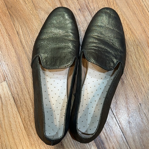 Gold metallic loafer super soft - Picture 11 of 12